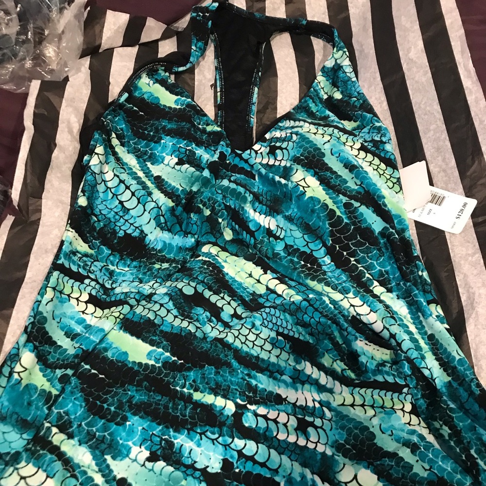 Magicsuit Blue and Black Bikini